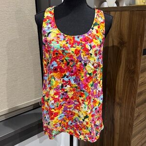 Cabi Floral Print Tank M